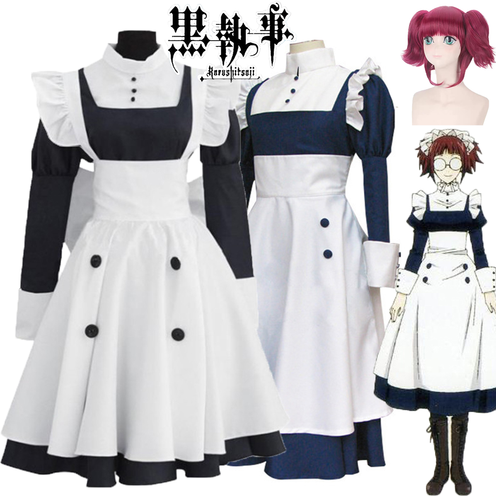 Anime Cosplay Black Girl - 2025 ميرين خادمة موحدة للنساء الفتيات