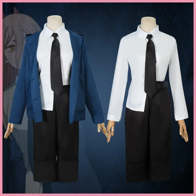 Anime Cosplay Chainsaw Man - قوة تأثيري بالمنشار رجل زي سترة