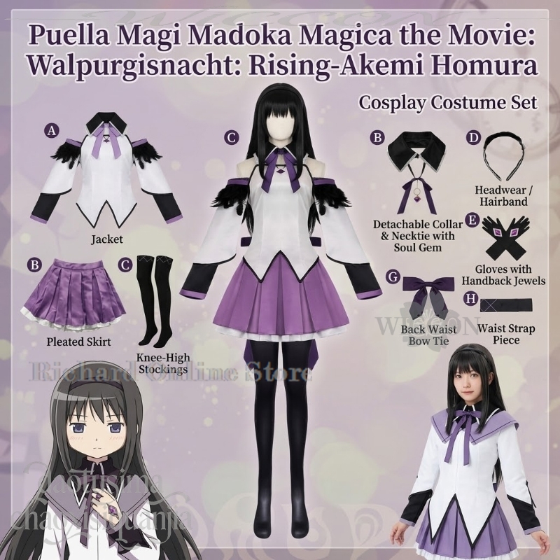 متجر ريتشارد الإلكتروني: أزياء - مراجعة Anime Cosplay Online Store وسعره