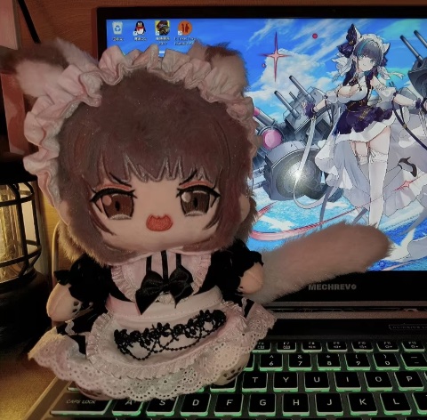 دمية محشوة لطيفة بطول 20 سم من - مراجعة Anime About Cosplay Girl وسعره