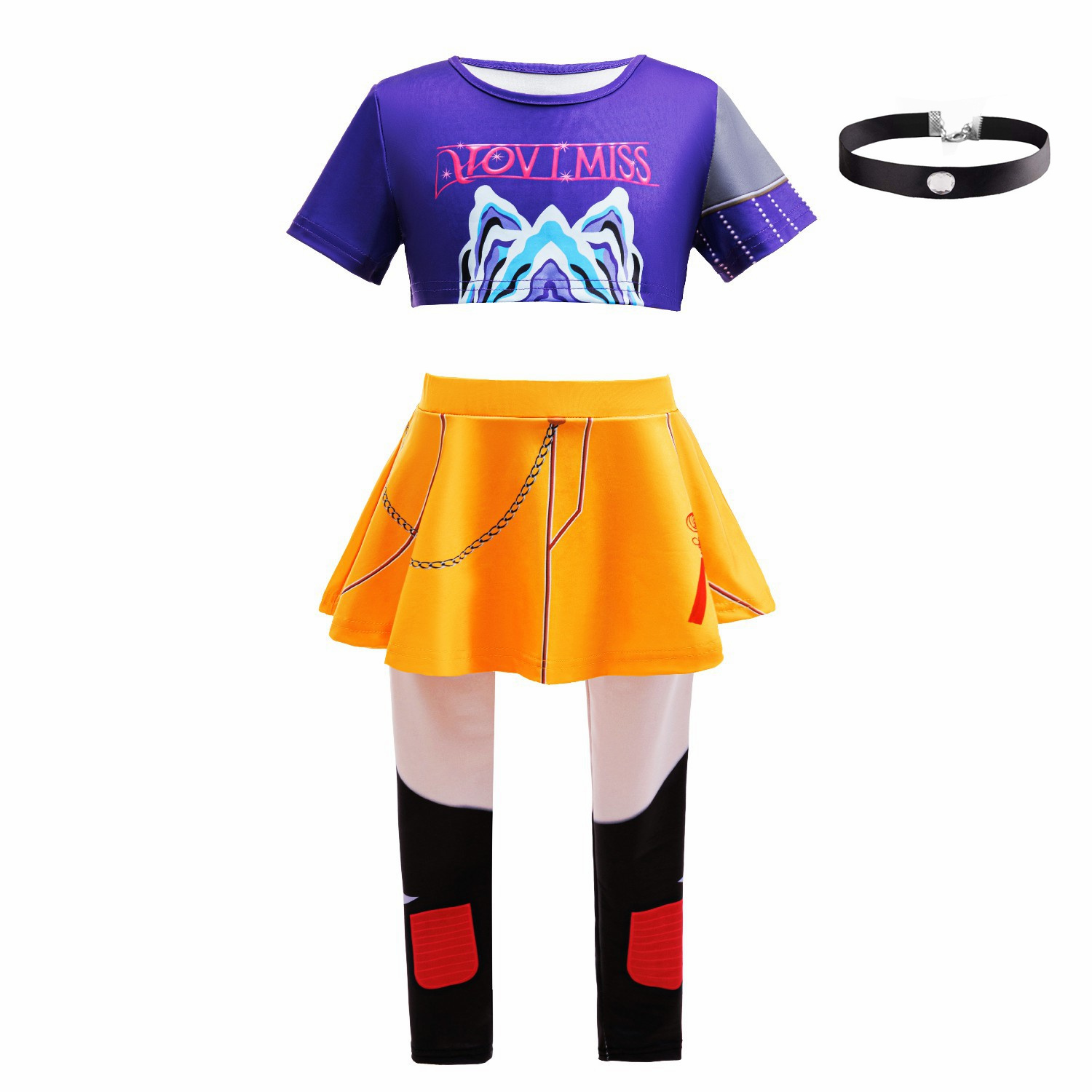 3PS بدلة فتاة الاتجاه الكوري ا - مراجعة Anime Zoey Cosplay وسعره