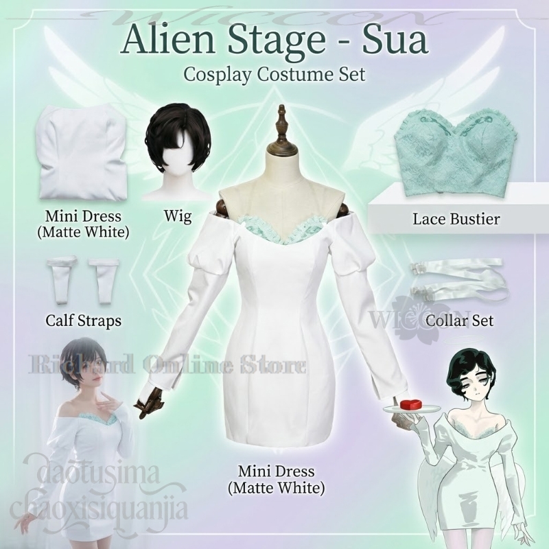 متجر ريتشارد الإلكتروني: فستان - مراجعة Anime Cosplay Online Store وسعره